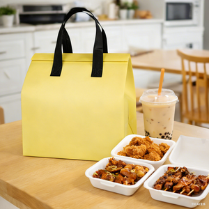 Tissu d'isolation thermique en aluminium pour sacs isothermes, sac à lunch isotherme souple, imperméable et de grande capacité - Product Image 1