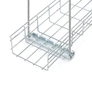 High Quality Hot-sale Solar Cable Bridge Aluminum Stainless Steel Solar Basket Cable Tray from Factory