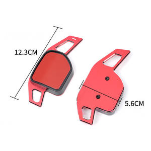 Adecuado para A1 A3 A4 A5 A6 A8 Q5 Q7, Volante de Aleación de Aluminio, Piezas de Modificación Interior, Paletas de Cambio para Volante - Product Image 2