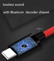Cable de Audio USB C a Conector Auxiliar de 3.5mm, Adaptador Divisor de Audio 2 en 1 para Auriculares y Micrófono, para Teléfonos Celulares y Tabletas Tipo C