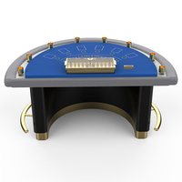 Tables de jeu de casino professionnelles à écran tactile personnalisées de haute qualité, tables de poker rondes pour la vente
