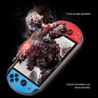 Console de jeux vidéo portable, console de jeux rétro classique pour enfants X12 Plus X7 X40 X50