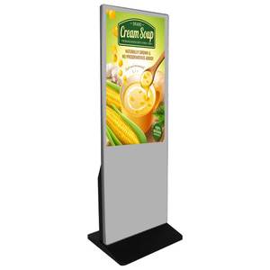 Floor Standing 43 55 Inch Indoor Pantallas Magic <b>Mirror</b> Touch Screen Digital Signage and Displays <b>Mirror</b> Kiosk - Product Image 2