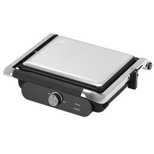 Grill d'intérieur électrique Presse à <span class=keywords><strong>panini</strong></span> Machine antiadhésive facile à nettoyer Grilles en acier inoxydable Contrôle de température détachable Ménage - Product Image 4