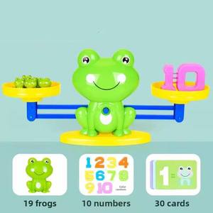 Nuevo Juego de Mesa de Equilibrio de Ranas de Plástico Mejorado <span class=keywords><strong>para</strong></span> Niños, Juego de Numerología, Pensamiento Lógico, Entrenamiento Interactivo <span class=keywords><strong>para</strong></span> Padres e Hijos - Product Image 6