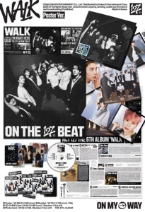 NCT 127 6ème album WALK Poster Ver NCT 127 Poster Edition Groupe K-pop CD avec musique en coréen - Product Image 6