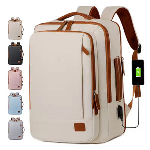Mochila de viaje personalizada informal a la moda para estudiantes universitarios y mujeres, mochila impermeable para ordenador portátil, mochila de viaje para estudiantes y mujeres - Product Image 1