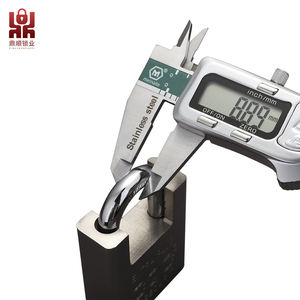 Antirust कतरनी प्रतिरोध 70MM हथकड़ी की रक्षा लोहा ताला फैक्टरी प्रत्यक्ष आपूर्ति - Product Image 4