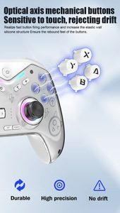 IOS <span class=keywords><strong>Android</strong></span> Steam inalámbrico para controlador <span class=keywords><strong>Bluetooth</strong></span> Switch Game Joystick con vibración de seis ejes y carcasa frontal magnética - Product Image 4