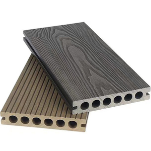 Cubierta WPC de <span class=keywords><strong>madera</strong></span> ecológica bicolor resistente a grietas compuesto de coextrusión <span class=keywords><strong>para</strong></span> exteriores impermeable tradicional <span class=keywords><strong>para</strong></span> <span class=keywords><strong>madera</strong></span> de terraza de <span class=keywords><strong>buena</strong></span> calidad - Product Image 4