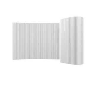 Divisorio Pieghevole in Carta, Parete Portatile Pieghevole Contro Muro, Decorazione per Negozi ed Esposizioni, Espositore per Fiere - Product Image 5