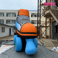 Modèle de patin à roulettes gonflable de 4 m de hauteur pour la promotion de la marque et les événements publicitaires