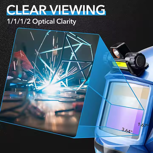 Casco <span class=keywords><strong>de</strong></span> soldadura <span class=keywords><strong>de</strong></span> atenuación automática <span class=keywords><strong>con</strong></span> faros <span class=keywords><strong>LED</strong></span> y ajuste continuo <span class=keywords><strong>de</strong></span> energía solar para trabajos <span class=keywords><strong>de</strong></span> soldadura y molienda - Product Image 3