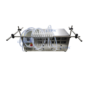 Machine de remplissage automatique de liquides de bureau de petite taille pour l'eau, le jus, l'huile, le parfum, les cosmétiques, les huiles essentielles - Product Image 1