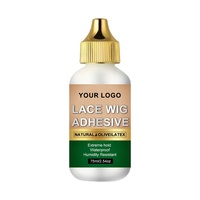 Colle pour perruques imperméable à l'eau, adhésif capillaire invisible à forte tenue pour perruques Lace Frontal et toupets, marque privée, OEM, vente en gros, usine