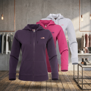 Sudaderas con capucha bordadas de estilo europeo de EE. UU. Para Mujer Chaqueta de poliéster/algodón de invierno con cremallera Impresión digital - Product Image 3