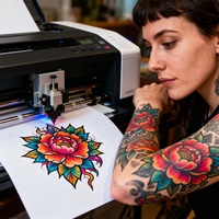 Kertas Tato Transfer Air untuk Printer Laser, Seni Tubuh Sementara untuk Artis Panggung, Acara, dan Sesi Kreatif Besar