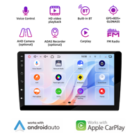 Radio Estéreo para Auto Android 15 con DSP, Cámara 360, 4G LTE, 8 Núcleos A76, Pantalla Táctil, Carplay, Android Auto, Venta al Por Mayor