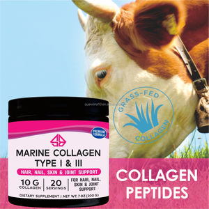 Colágeno Marino OEM en Polvo, Suplemento Herbal de Origen Animal (Alimentado con Pasto), Apto para Cetonas, para la Salud del Cabello, Piel, Uñas y Articulaciones en Adultos, 200g - Product Image 4