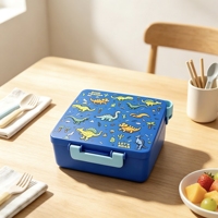 Boîte de rangement en plastique portable, étui organisateur multi-usages avec fermeture sécurisée