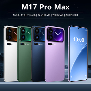 มาร์ทโฟน M17Pro ของแท้แอนดรอยด์15 5G 90Hz OLED HD 1TB 108MP เก็บข้อมูลขนาดใหญ่ LTE <span class=keywords><strong>CDMA</strong></span> 7800MAH - Product Image 6