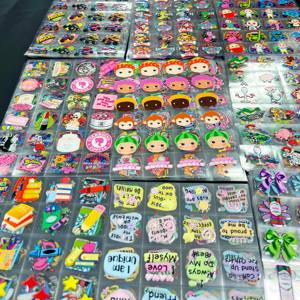 Pegatinas Individuales Chinas A5 Impermeables Kiss-Cut UV DTF <span class=keywords><strong>para</strong></span> Mezclar y Combinar, Hojas de Pegatinas Listas <span class=keywords><strong>para</strong></span> Transferir - Product Image 2