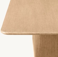 Table à manger en chêne américain, meubles pour la maison, le bar et le restaurant avec un design tendance
