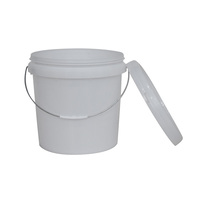 LOGO personnalisé Sports de plein air 8 gallons 30L seau de peinture en plastique seau de pratique de baseball avec couvercle étanche dans l'équipement de base-ball