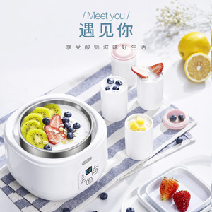 Máquina para Hacer Yogur Oidire de Acero Inoxidable, 500-1000 ml, Totalmente Automática, con Función para Vino de Arroz Fermentado - Product Image 1