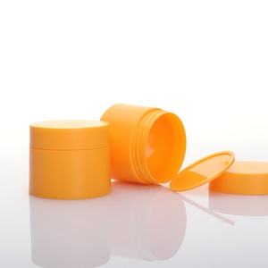 ขวดพลาสติก PP สำหรับบรรจุภัณฑ์เครื่องสำอางแบบเปล่า สีเหลือง ขนาด 3 มล.-100 มล. สำหรับโลชั่นบำรุงผิวและครีมทาหน้า - Product Image 1