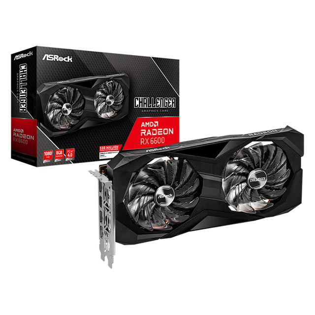 Asrock Radeon RX 6600 Challenger D 8GB