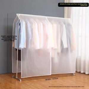 Copriabiti appendibile trasparente per vestiti, abiti, cappotti, vestiti da cerimonia, organizer salvaspazio per armadio, protezione antipolvere - Product Image 4