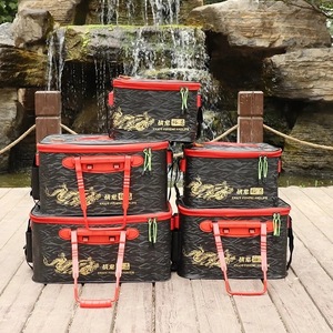 Boîte de pêche portable multifonctionnelle Zhao Long Yu Chang EVA noire avec poignée supérieure pour la pêche en extérieur - Product Image 5