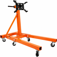 Support moteur 6 roues 2000 lb en carbone avec tête rotative, outil de réparation automobile mobile pour garage et atelier, OEM CE Voiture & Moto