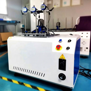 ISO 306 Fabrika Fiyatı Düğmeli Dijital HDT VST Vicat Yumuşama Noktası Sıcaklık <span class=keywords><strong>Test</strong></span> Cihazı - Product Image 1