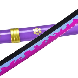 Réplique <span class=keywords><strong>de</strong></span> l'épée <span class=keywords><strong>Katana</strong></span> d'Enma en acier carbone violet <span class=keywords><strong>de</strong></span> 103 cm, inspirée du manga japonais One Piece, réplique originale <span class=keywords><strong>de</strong></span> l'épée <span class=keywords><strong>de</strong></span> <span class=keywords><strong>Zoro</strong></span> - Product Image 6