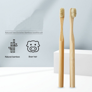 <span class=keywords><strong>Cepillo</strong></span> de Dientes Ecológico 100% Libre de Plástico, Compostable, Natural, Biodegradable, con Cerdas de Jabalí, Crines de Caballo y Bambú - Product Image 2