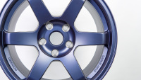 Jantes en alliage forgées sur mesure TE37 SL bleues 5x112 5x114.3 5x120 18 19 20 21 22 pouces pour Subaru BRZ Civic Type R E36 E60 M3