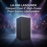 LA-X40 Haut-parleur actif à double source ponctuelle de 8 pouces 138 dB Couverture 110x50 pour le tournage de tournée