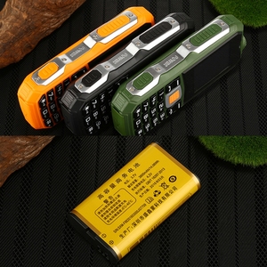 Téléphone pour personnes âgées L9 Triple Protection Batterie 3800mAh Écran 1,8 pouces 21 <span class=keywords><strong>touches</strong></span> Étanche Antichoc Anti-poussière Gros boutons Téléphone mobile 2G Chine - Product Image 6