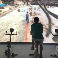 Simulador de Ciclismo de Realidad Virtual para Parques de Diversiones, Bicicleta de Ejercicio, Simulación de Carreras, Fitness para Niños, Juegos de Movimiento con Bicicleta