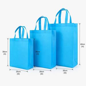 Sacs fourre-tout épais en non-tissé à double poignée, <span class=keywords><strong>sac</strong></span> <span class=keywords><strong>de</strong></span> courses réutilisable chic et élégant <span class=keywords><strong>de</strong></span> grande capacité, <span class=keywords><strong>sac</strong></span> fourre-tout personnalisé en gros pour cadeaux et courses - Product Image 3