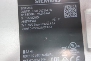 6SL30401MA010AA1 6SL3040-1MA01-0AA1 CU310-2 DP ชุดควบคุมไดรฟ์คอนโทรลเลอร์ 24VDC - Product Image 4