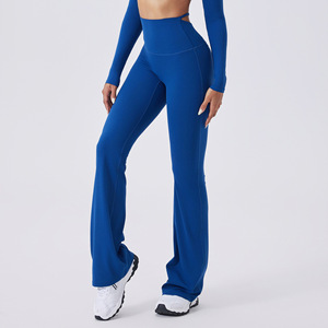 Nouveau pantalon de yoga taille haute sans couture effet seconde peau sculptant les fesses pour femme Under Lulu Custom - Product Image 4
