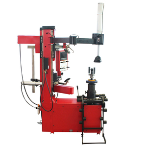Démonte-pneus et équilibreuse de roues robustes rouges, capacité 3000 kg, pour moyeux de 12 à 28 pouces, équipement automatique pour pneus de voiture - Product Image 3