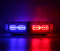 Rot Blau 12V Auto Blitzlichter Lampe 48w LED Not warnleuchte LKW Auto für Fahrzeuge Dach leuchte