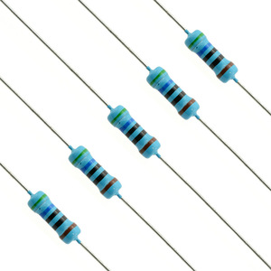 Résistances à film métallique Anjiutai 1/4W 1R 1M Haute Précision à Montage Traversant – Lot en Vrac - Product Image 3