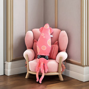 En gros Personnalisable Géant Calmar & <span class=keywords><strong>Poulpe</strong></span> En Peluche Jouet Doux En Coton Animal En Peluche ODM Personnalisation pour L'anniversaire Des Enfants - Product Image 2