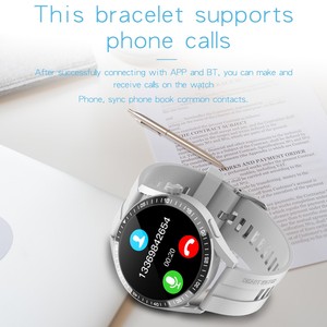 <span class=keywords><strong>2022</strong></span> nueva llegada Bt Calling Round Smartwatch pulsera de pantalla táctil completa Reloj Sr08 Fitness Sport Smart Watch para hombres - Product Image 3