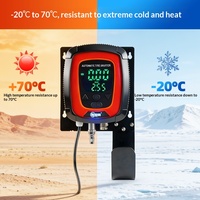 [Prix direct usine] Compresseur de pneus métallique entièrement automatique avec pression préréglée, gonflage et dégonflage automatiques, pour moto et voiture